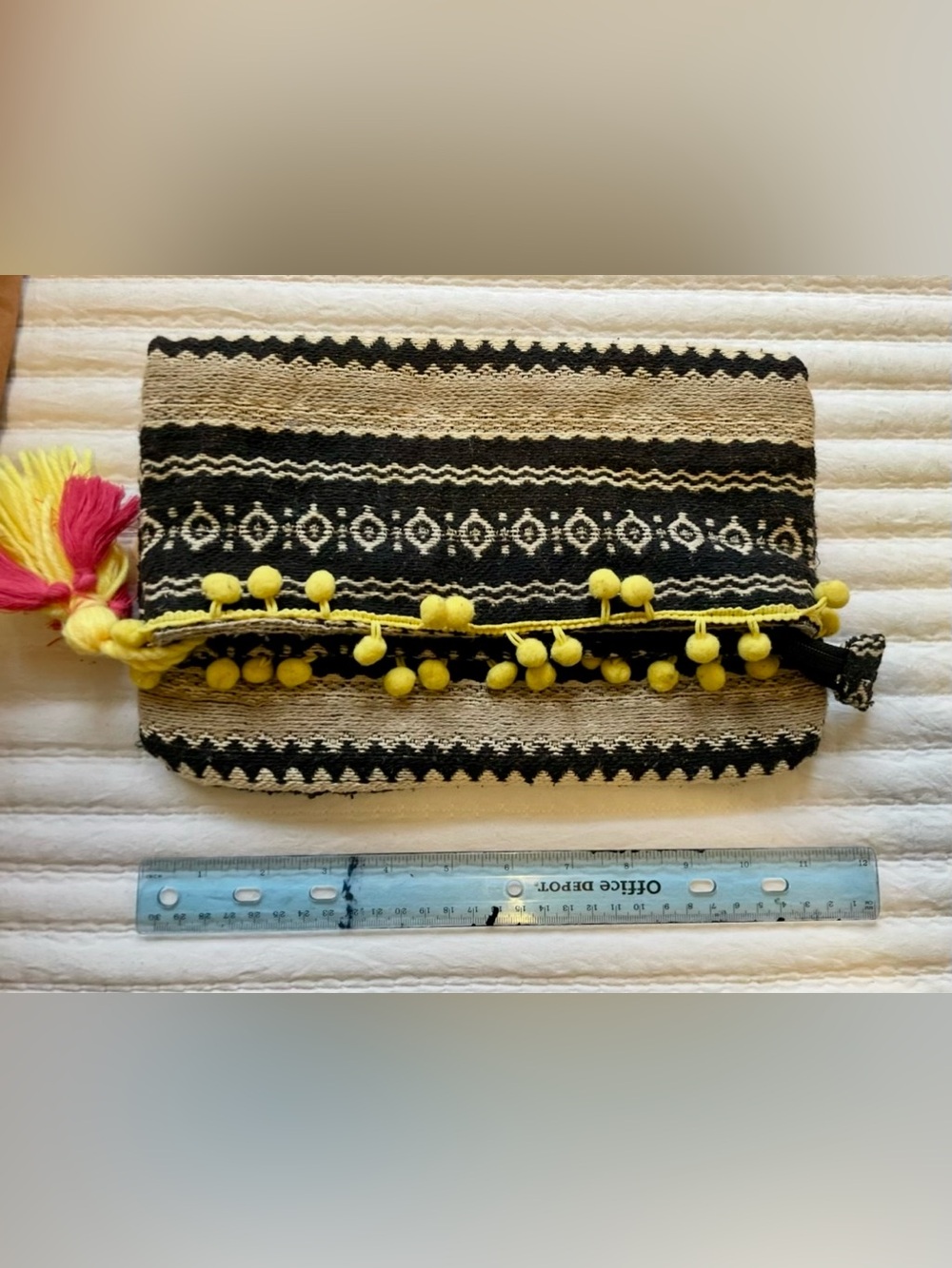 Bohemian Style Woven Clutch - Picture 8 of 10